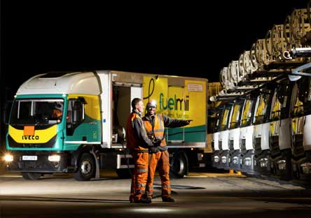 Website case study for mobile fuel distribution company Website Snap